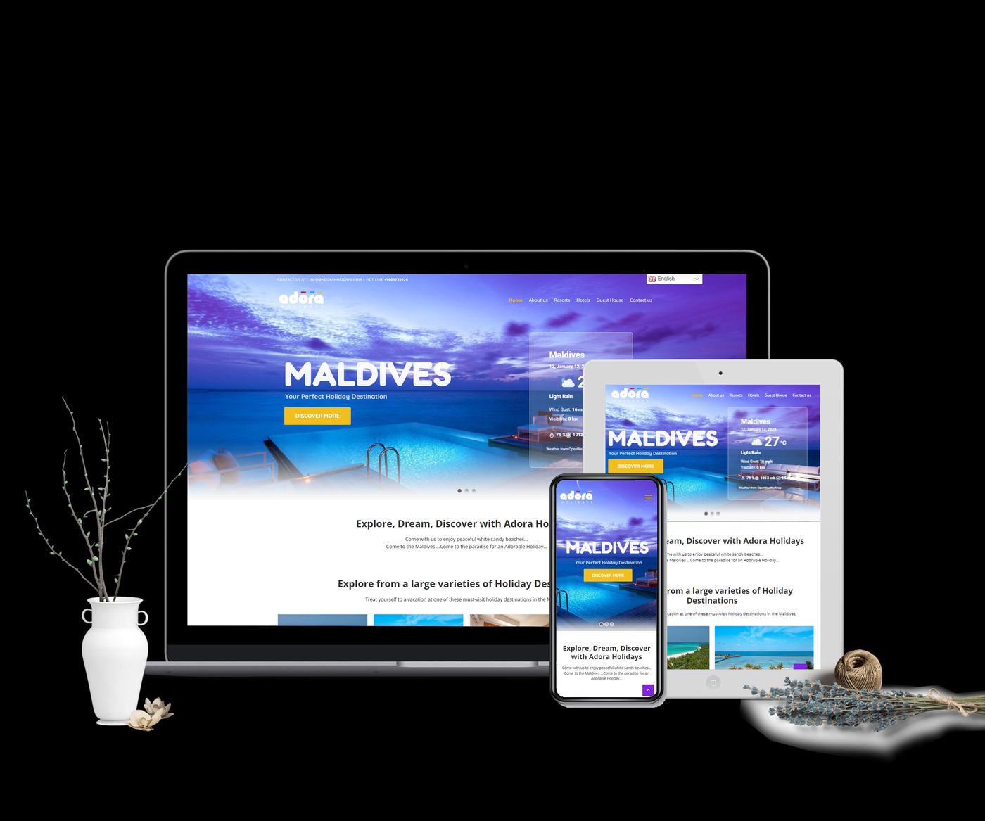 A website Hitraisers designed
